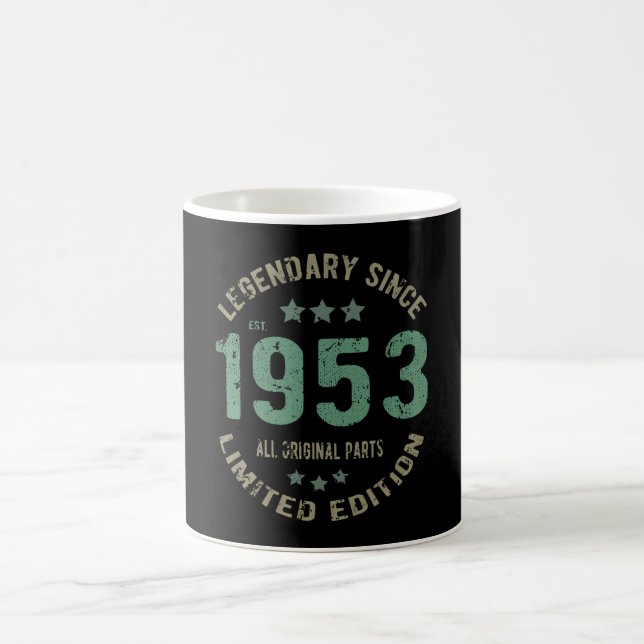Original sedan 1953 Födelsedagspresent Legend Kaffemugg (Center)