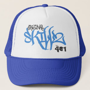 Original- Skillz logotyp (ny blått Keps