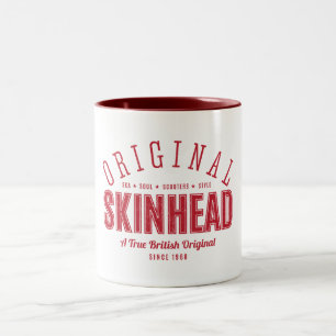 Original- Skinheadmugg Två-Tonad Mugg