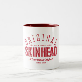Original- Skinheadmugg Två-Tonad Mugg