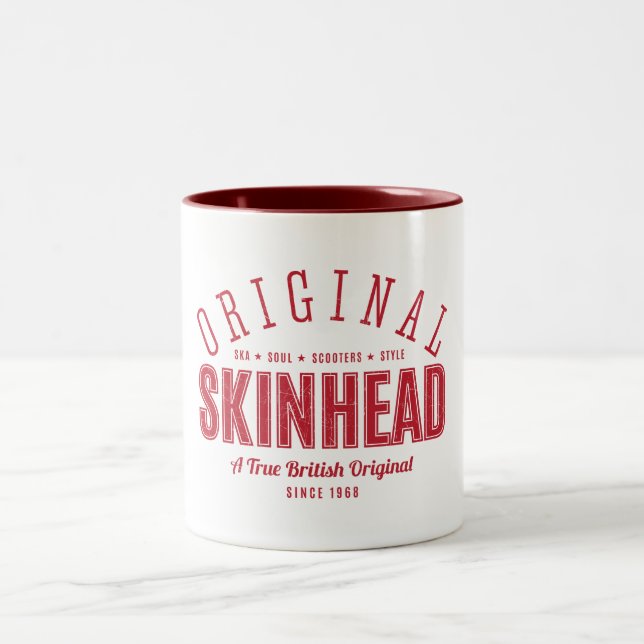 Original- Skinheadmugg Två-Tonad Mugg (Center)