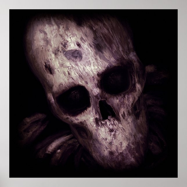 Original Skull Art Poster (Framsidan)