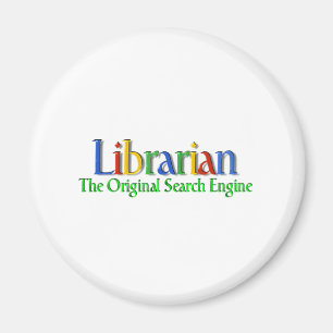 Original- sökandemotor för bibliotekarie magnet