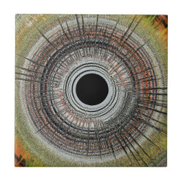 Original spin art kakelplatta