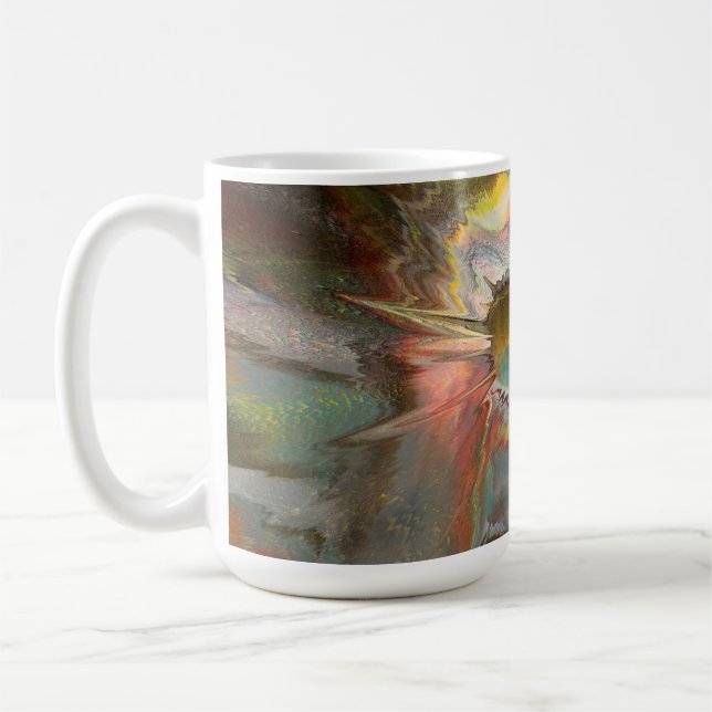 Original spin-konst kaffemugg (Vänster)