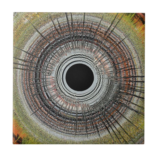 Original spin-konst kakelplatta (Framsidan)