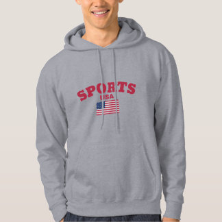 Original SPORTS USA flagga true Classic Mode Hoodie