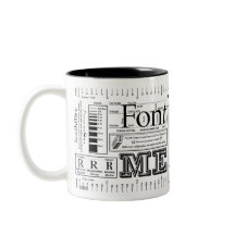 Original- stilsort mig typografi