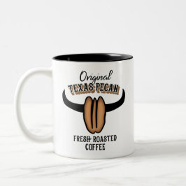 Original Texas Pecan Två-Tonad Mugg