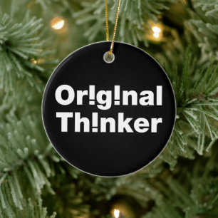 Original Thinker Julgransprydnad Keramik