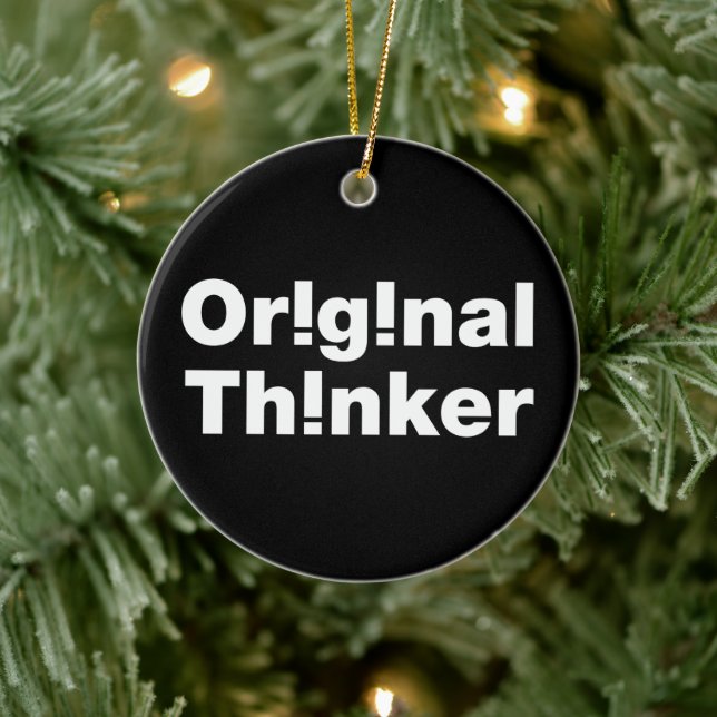 Original Thinker Julgransprydnad Keramik (Träd)