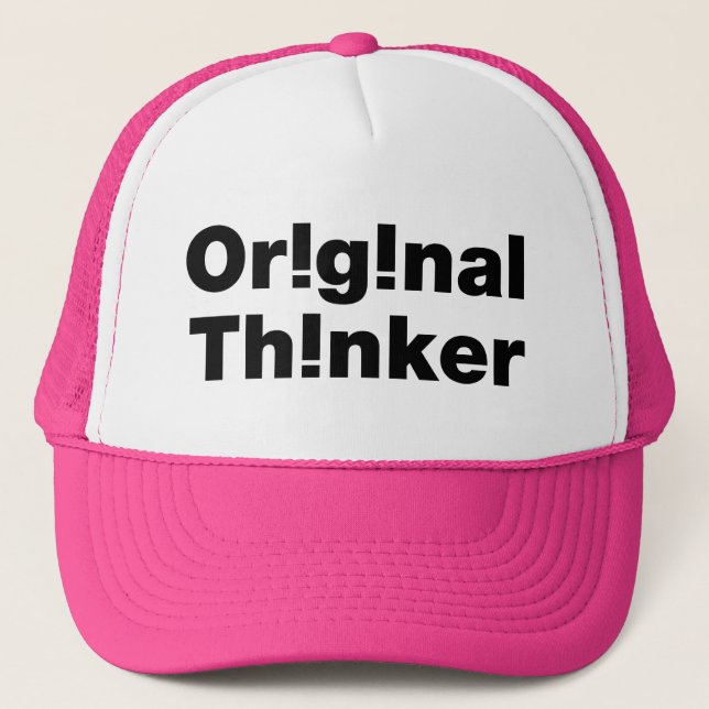 Original Thinker Keps (Framsida)