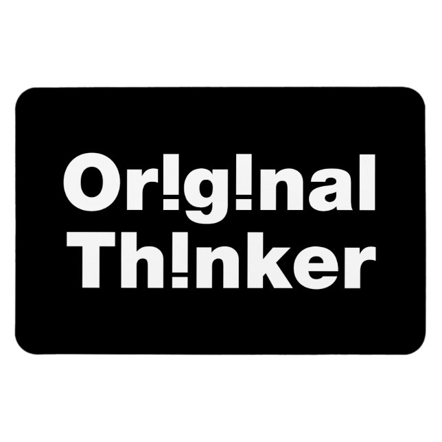Original Thinker Magnet (Horisontell)