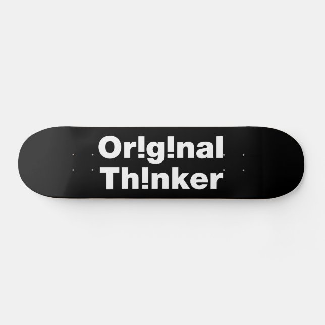 Original Thinker Mini Skateboard Bräda 18,5 Cm (Horz)
