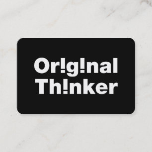 Original Thinker Visitkort