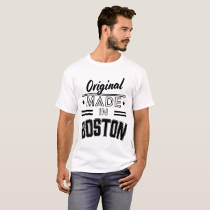 Original tillverkad i Boston logotyp T Shirt