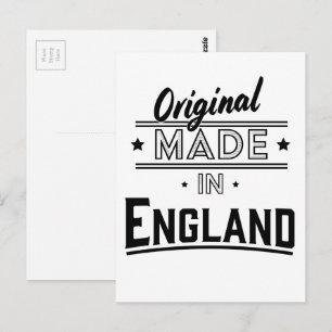 Original Tillverkad i England Vykort