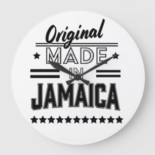 Original tillverkad i Jamaica Stor Klocka