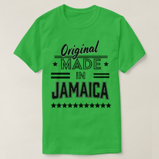 original tillverkad i Jamaica T Shirt (Design framsida)