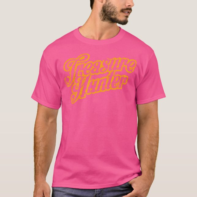 Original Treasure Hunter Coin Collector T Shirt (Framsida)