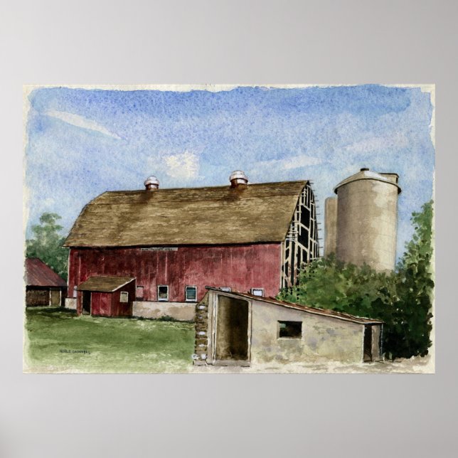 Original Trescher Barn - poster (Framsidan)