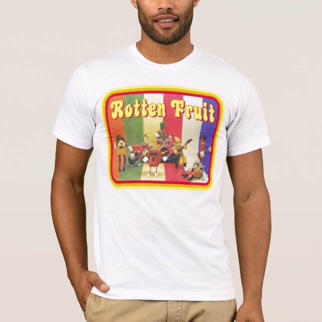 Original- tryckutslagsplats för rutten frukt t shirt (Framsida)