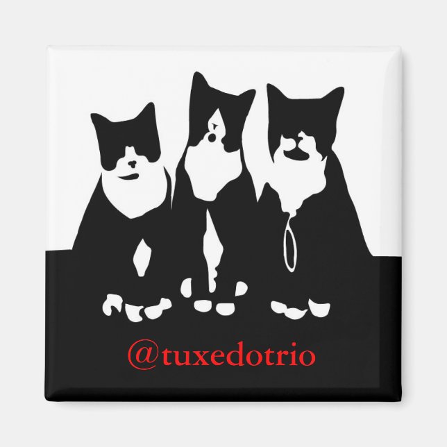 Original TuxedoTrio Magnet (Framsidan)