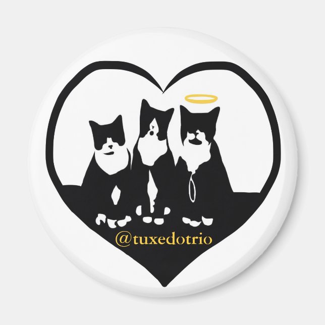 Original TuxedoTrio Magnet (Framsidan)