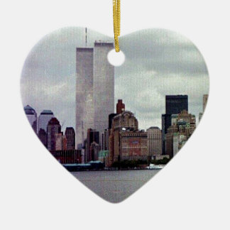 Original- tvillingbröder julgransprydnad keramik