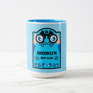 Original Unik Fågelskådare Två-Tonad Mugg
