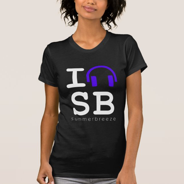 original- vit/lilor tee shirt (Framsida)