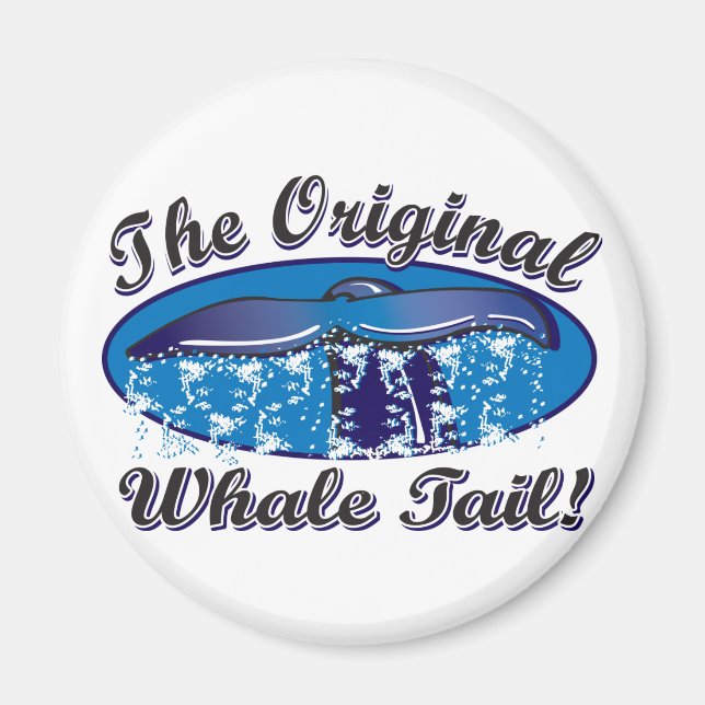 Original-Whale-Svan Magnet (Framsidan)
