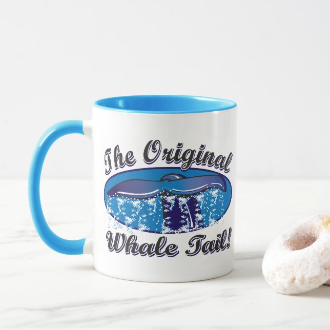 Original-Whale-Svan Mugg (Med munk)