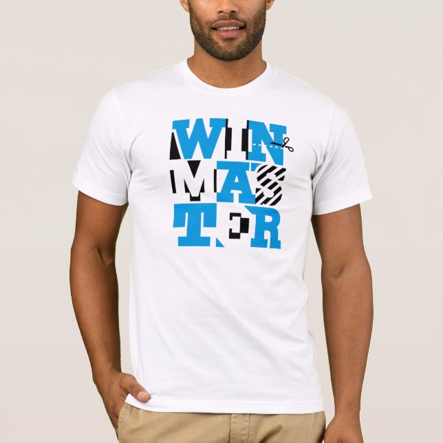 original- winmastertypografit-skjorta tröja (Framsida)