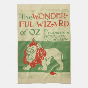 Original- Wizard of Oz täcker Kökshandduk