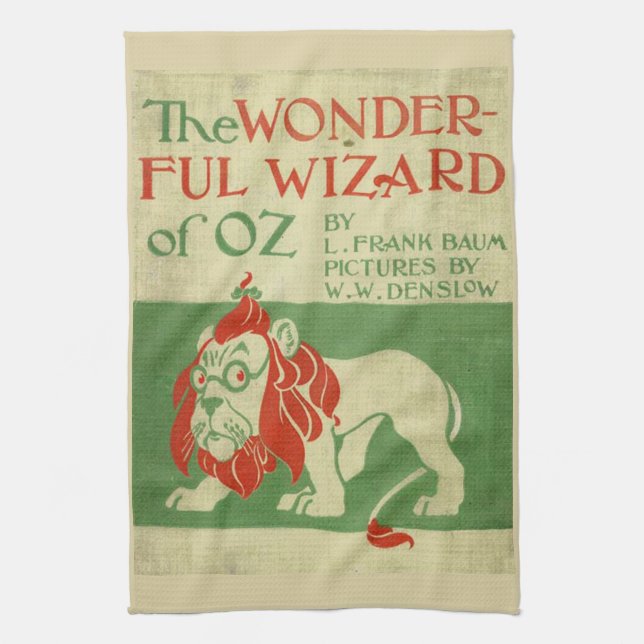 Original- Wizard of Oz täcker Kökshandduk (Vertikal)
