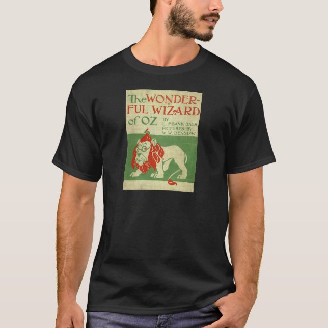 Original- Wizard of Oz täcker Tee Shirt (Framsida)