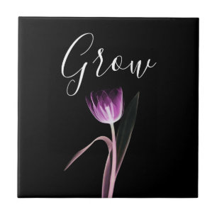 Original X-Ray Stil Flower Art Ceramic Tile Kakelplatta