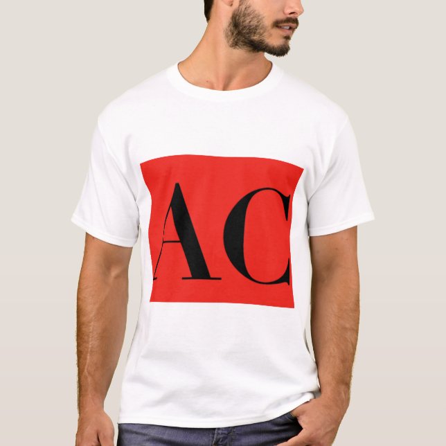 OriginalAC som beklär logotypskjortan T-shirt (Framsida)