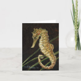 Originalanteckningskort för Sea Horse Kort