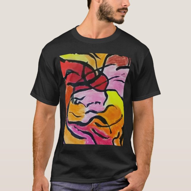 Originalarbete - Solnedgång T Shirt (Framsida)