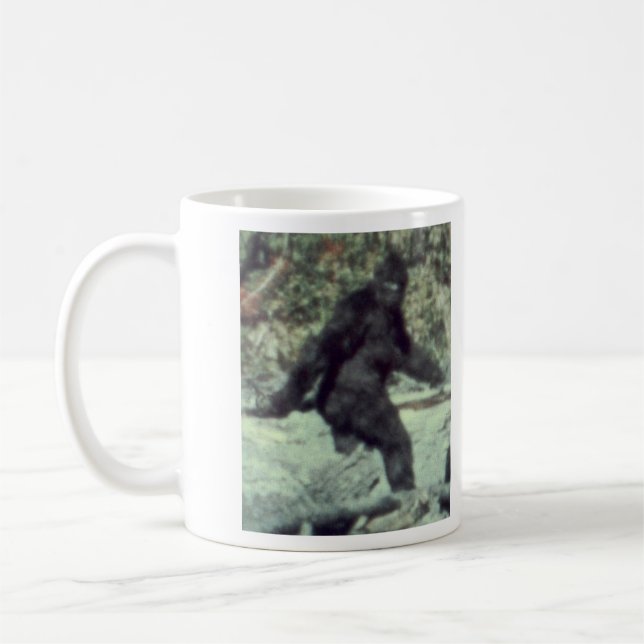 ORIGINALBIGFOOT SASQUATCH FOTO 1967 KAFFEMUGG (Vänster)
