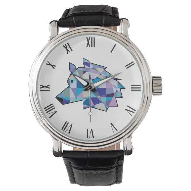 Originalbild av Varg för huvudgrafik | Profil Varg Armbandsur (Framsida)