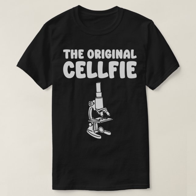 Originalcellfie Microbiolog Science Microb T Shirt (Design framsida)