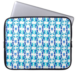 Originaldesign med blandat mönster och digitalt te laptop fodral
