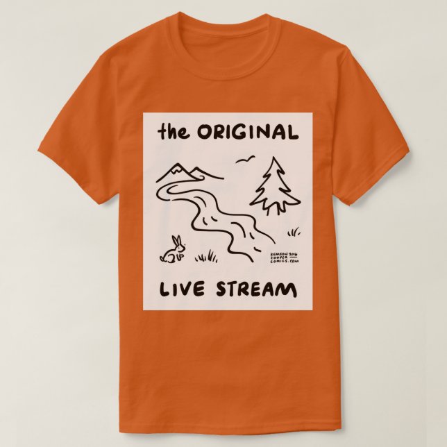 Originaldirektströmmen T Shirt (Design framsida)
