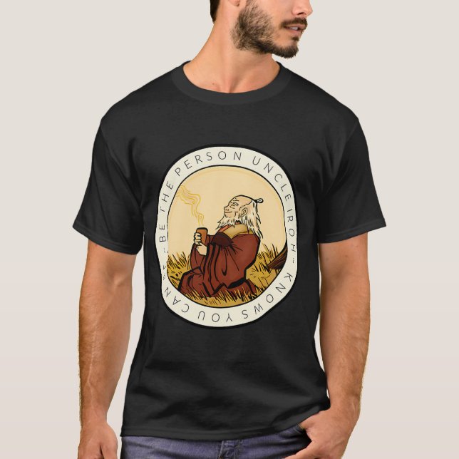 (ORIGINALET) Motivation från farbror Iroh T Shirt (Framsida)