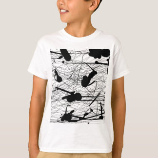 Originalfärg för svart platter tee