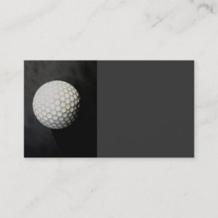 Originalfotogra för visitkortsmallen golf boll visitkort