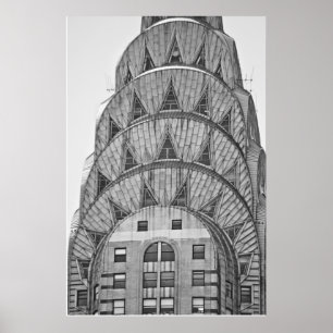 Originalfotografi av New York City Landmark Poster